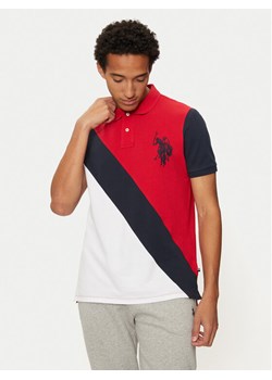 U.S. Polo Assn. Polo MUP3628 Kolorowy Regular Fit ze sklepu MODIVO w kategorii T-shirty męskie - zdjęcie 182684347