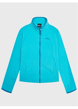 Jack Wolfskin Polar Sandpiper 1607883 S Niebieski Regular Fit ze sklepu MODIVO w kategorii Bluzy dziewczęce - zdjęcie 182684368