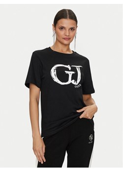 Guess T-Shirt Sara V4YI01 K8FQ4 Czarny Regular Fit ze sklepu MODIVO w kategorii Bluzki damskie - zdjęcie 182684397