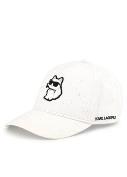 KARL LAGERFELD Czapka z daszkiem Z30386 Biały ze sklepu MODIVO w kategorii Czapki dziecięce - zdjęcie 182684409