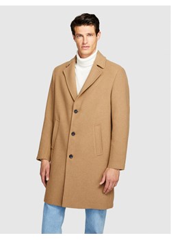 Sisley Płaszcz przejściowy 2VKFSN025 Brązowy Regular Fit - id: 0000303170868 - marki Sisley - 182684419 Sisley Płaszcz przejściowy 2VKFSN025 Brązowy Regular Fit ze sklepu MODIVO w kategorii Płaszcze męskie - zdjęcie 182684419