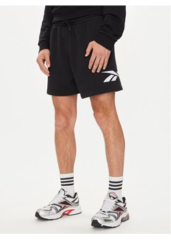 Reebok Szorty sportowe Classic Brand Proud 100067656 Czarny Regular Fit ze sklepu MODIVO w kategorii Spodenki męskie - zdjęcie 182684529