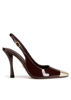 Nine West Sandały WFA3376-1 Brązowy ze sklepu MODIVO w kategorii Sandały damskie - zdjęcie 182684536