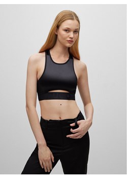Hugo Top 50483533 Czarny Extra Slim Fit ze sklepu MODIVO w kategorii Bluzki damskie - zdjęcie 182684576