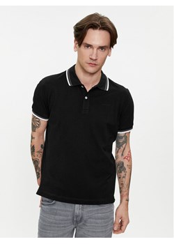 Geox Polo M4510Q T2649 F9000 Czarny Regular Fit ze sklepu MODIVO w kategorii T-shirty męskie - zdjęcie 182684588