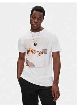 Brave Soul T-Shirt MTS-149CHAPEL Biały Regular Fit ze sklepu MODIVO w kategorii T-shirty męskie - zdjęcie 182684605