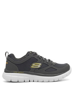 Skechers Sneakersy BURNS AGOURA 52635 CHAR Szary ze sklepu MODIVO w kategorii Buty sportowe męskie - zdjęcie 182684609