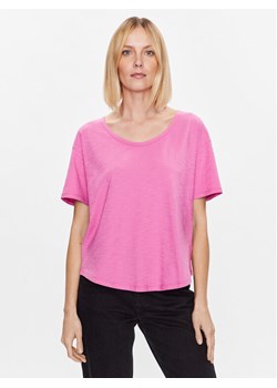 United Colors Of Benetton T-Shirt 3BVXD1033 Różowy Relaxed Fit ze sklepu MODIVO w kategorii Bluzki damskie - zdjęcie 182684639