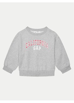 Gap Bluza 645497-06 Szary Regular Fit ze sklepu MODIVO w kategorii Bluzy chłopięce - zdjęcie 182684698