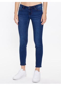 Noisy May Jeansy Allie 27024944 Granatowy Skinny Fit ze sklepu MODIVO w kategorii Jeansy damskie - zdjęcie 182684716