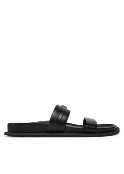 MICHAEL Michael Kors Klapki Mandy Flat Sandal 40S5MAFS2L Czarny ze sklepu MODIVO w kategorii Klapki damskie - zdjęcie 182684717