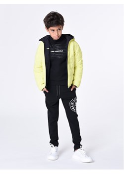 Karl Lagerfeld Kids Bluza Z25430 S Czarny Regular Fit ze sklepu MODIVO w kategorii Bluzy chłopięce - zdjęcie 182684736