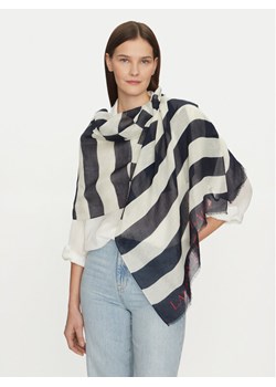 LAUREN RALPH LAUREN Szal 454966221001 Granatowy ze sklepu MODIVO w kategorii Szaliki i chusty damskie - zdjęcie 182684758