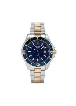 Swiss Alpine Military Zegarek Diver 7040.1145 Srebrny ze sklepu MODIVO w kategorii Zegarki - zdjęcie 182684835