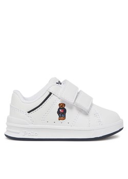 Polo Ralph Lauren Sneakersy Heritage Court IV Ezz Bear RL02931101 Biały ze sklepu MODIVO w kategorii Buty sportowe dziecięce - zdjęcie 182684866