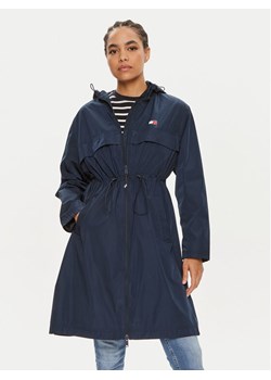 Tommy Jeans Parka Chicago DW0DW18305 Granatowy Regular Fit ze sklepu MODIVO w kategorii Parki damskie - zdjęcie 182684908