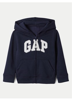 Gap Bluza 619017-04 Granatowy Regular Fit ze sklepu MODIVO w kategorii Bluzy chłopięce - zdjęcie 182684946