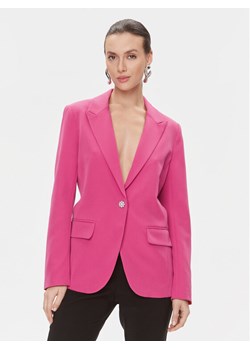 Custommade Marynarka Georgette 999425863 Różowy Regular Fit ze sklepu MODIVO w kategorii Marynarki damskie - zdjęcie 182684987