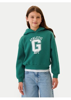Gap Bluza 546157-00 Zielony Relaxed Fit ze sklepu MODIVO w kategorii Bluzy dziewczęce - zdjęcie 182685027