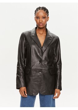 Bruuns Bazaar Marynarka Frili BBW3812 Czarny Regular Fit ze sklepu MODIVO w kategorii Marynarki damskie - zdjęcie 182685028