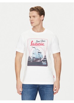 JOOP! Jeans T-Shirt 30045503 Biały Modern Fit ze sklepu MODIVO w kategorii T-shirty męskie - zdjęcie 182685037