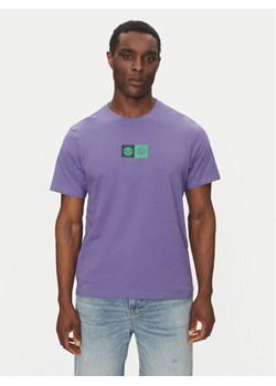 Element T-Shirt ELYZT00492 Fioletowy Regular Fit ze sklepu MODIVO w kategorii T-shirty męskie - zdjęcie 182685066