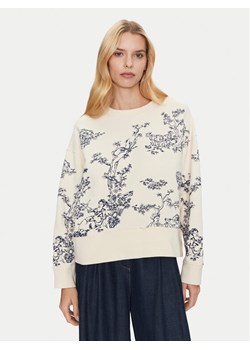 Munthe Bluza Friede 251111825163 Beżowy Relaxed Fit ze sklepu MODIVO w kategorii Bluzy damskie - zdjęcie 182685069