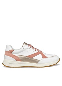 Geox Sneakersy Prometya D46NQA 05422 C1Z7Q Biały ze sklepu MODIVO w kategorii Buty sportowe damskie - zdjęcie 182685109