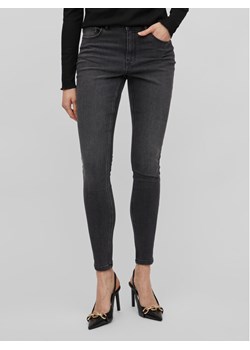 Vila Jeansy Sarah 14084763 Szary Skinny Fit ze sklepu MODIVO w kategorii Jeansy damskie - zdjęcie 182685125