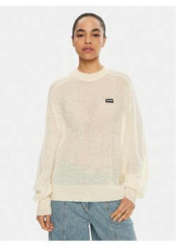 ROTATE Sweter 113769 Écru Regular Fit ze sklepu MODIVO w kategorii Swetry damskie - zdjęcie 182685156