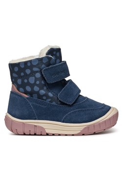 Geox Kozaki B Omar Girl Wpf B462LB 022MN C4002 S Granatowy ze sklepu MODIVO w kategorii Buty zimowe dziecięce - zdjęcie 182685166