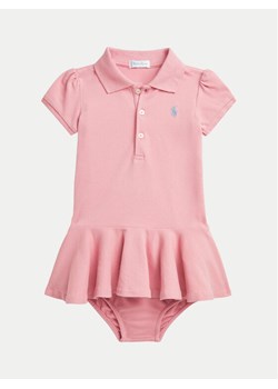 Polo Ralph Lauren Sukienka codzienna 310941114001 Różowy Regular Fit ze sklepu MODIVO w kategorii Sukienki niemowlęce - zdjęcie 182685215