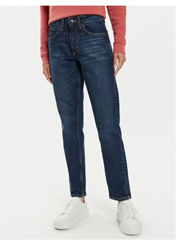 Lee Jeansy Rider 112355235 Granatowy Straight Fit ze sklepu MODIVO w kategorii Jeansy damskie - zdjęcie 182685238