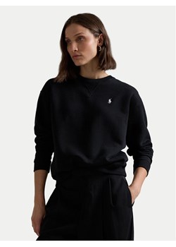 Polo Ralph Lauren Bluza 211943006 Czarny Relaxed Fit ze sklepu MODIVO w kategorii Bluzy damskie - zdjęcie 182685309