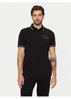 KARL LAGERFELD Polo 745462 551235 Czarny Regular Fit ze sklepu MODIVO w kategorii T-shirty męskie - zdjęcie 182685339