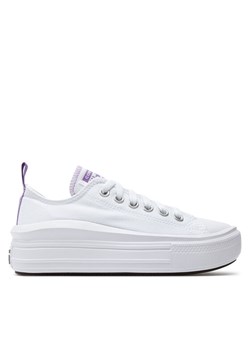Converse Trampki Chuck Taylor All Star Move Color Pop Platform 271717C Biały ze sklepu MODIVO w kategorii Trampki dziecięce - zdjęcie 182685376