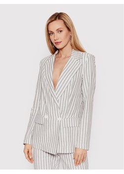 DeeZee Marynarka Natural Shades EMT002 Niebieski Regular Fit ze sklepu MODIVO w kategorii Marynarki damskie - zdjęcie 182685387