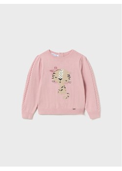 Mayoral Sweter 2.312 Różowy Regular Fit ze sklepu MODIVO w kategorii Bluzy i swetry - zdjęcie 182685407