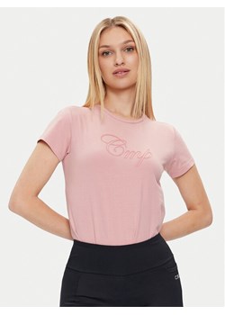 CMP T-Shirt 32D8066P Różowy Regular Fit ze sklepu MODIVO w kategorii Bluzki damskie - zdjęcie 182685458