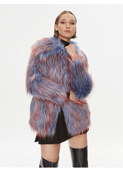 Pinko Futro Crudelia 102000 A18C Niebieski Regular Fit ze sklepu MODIVO w kategorii Futra damskie - zdjęcie 182685496