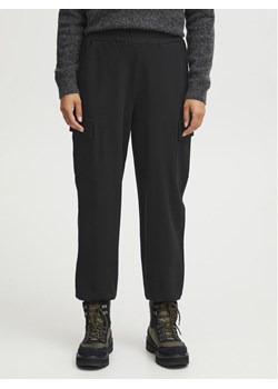 Fransa Spodnie materiałowe 20612726 Czarny Regular Fit ze sklepu MODIVO w kategorii Spodnie damskie - zdjęcie 182685506