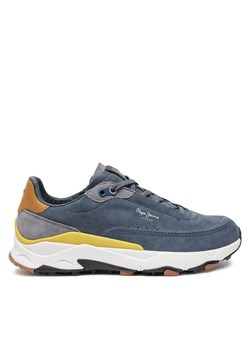 Pepe Jeans Sneakersy PMS60022 Granatowy ze sklepu MODIVO w kategorii Buty sportowe męskie - zdjęcie 182685509