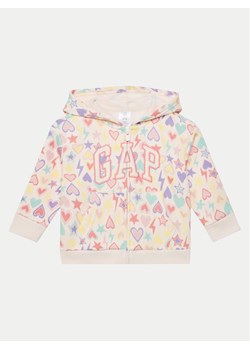 Gap Bluza 480423-10 Różowy Regular Fit ze sklepu MODIVO w kategorii Bluzy dziewczęce - zdjęcie 182685538