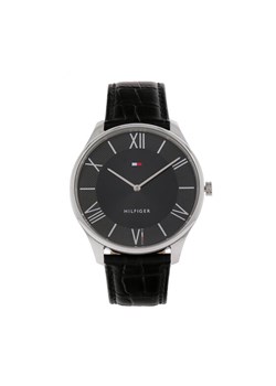 Tommy Hilfiger Zegarek Becker 1710516 Czarny ze sklepu MODIVO w kategorii Zegarki - zdjęcie 182685539