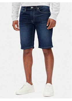 Pepe Jeans Szorty jeansowe PM801075 Granatowy Slim Fit ze sklepu MODIVO w kategorii Spodenki męskie - zdjęcie 182685549
