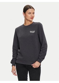 Wrangler Bluza 112356510 Czarny Regular Fit ze sklepu MODIVO w kategorii Bluzy damskie - zdjęcie 182685678