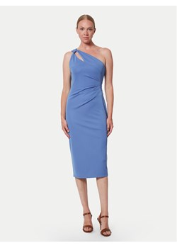 LAUREN RALPH LAUREN Sukienka koktajlowa 253903046004 Niebieski Slim Fit ze sklepu MODIVO w kategorii Sukienki - zdjęcie 182685708