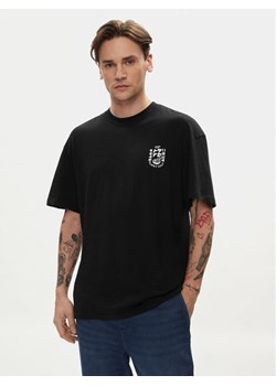 Jack&Jones T-Shirt Dirk 12249223 Czarny Wide Fit ze sklepu MODIVO w kategorii T-shirty męskie - zdjęcie 182685719