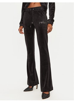 Juicy Couture Spodnie dresowe Regal Lisa JCBBJ224829 Czarny Flare Fit ze sklepu MODIVO w kategorii Spodnie damskie - zdjęcie 182685748