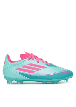 adidas Buty do piłki nożnej F50 League Messi Firm/Multi-Ground IH0931 Turkusowy ze sklepu MODIVO w kategorii Buty sportowe dziecięce - zdjęcie 182685779